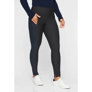 Athleta Stellar Tight, Black/ Navy #870815